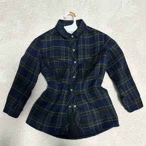 Zara Girls Flannel Shirt 8